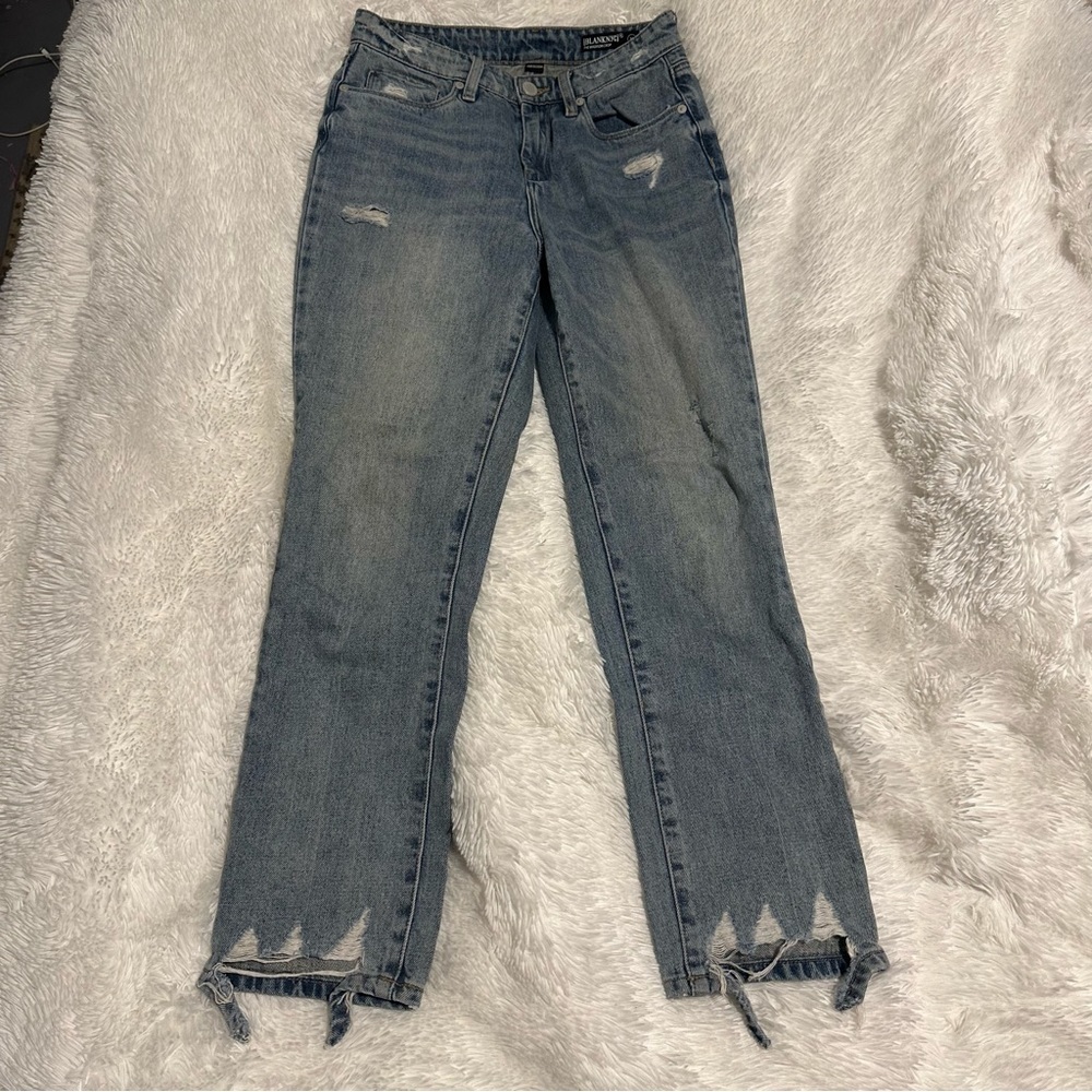 Blank NYC The Madison Crop In Double Agent - Picture 4 of 14